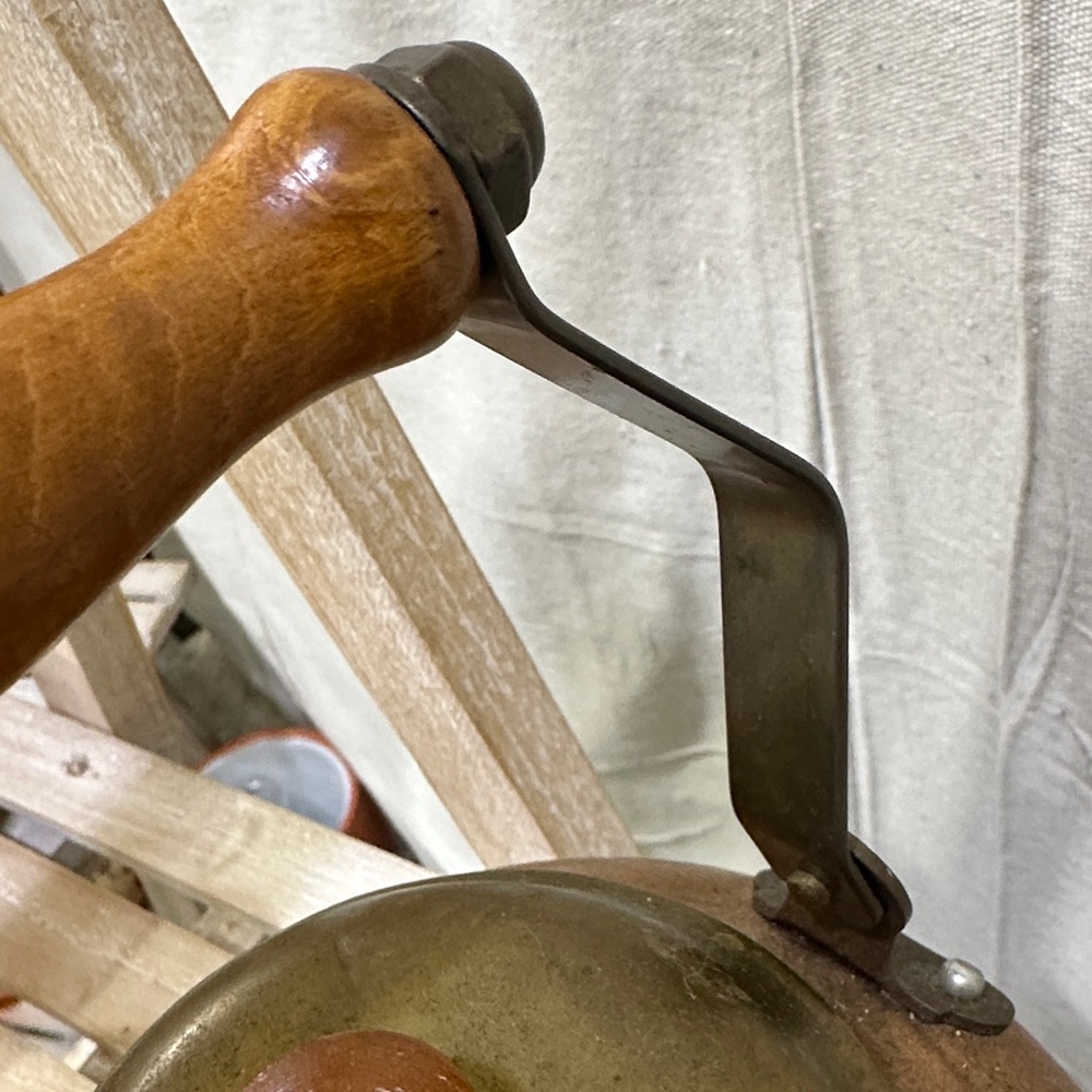 Centuria vintage Copper-Color Stovetop Kettle with Wood Handle - Picture 11 of 11